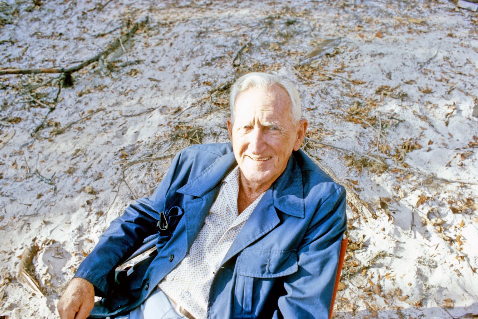 Grandpa loved to join us as we dug rocks around the country.